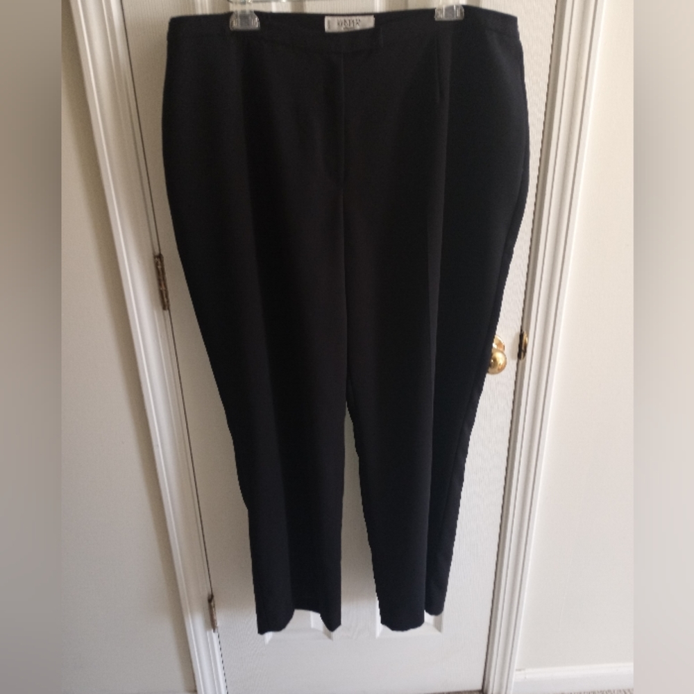 Black Kasper Pants Size 18W
